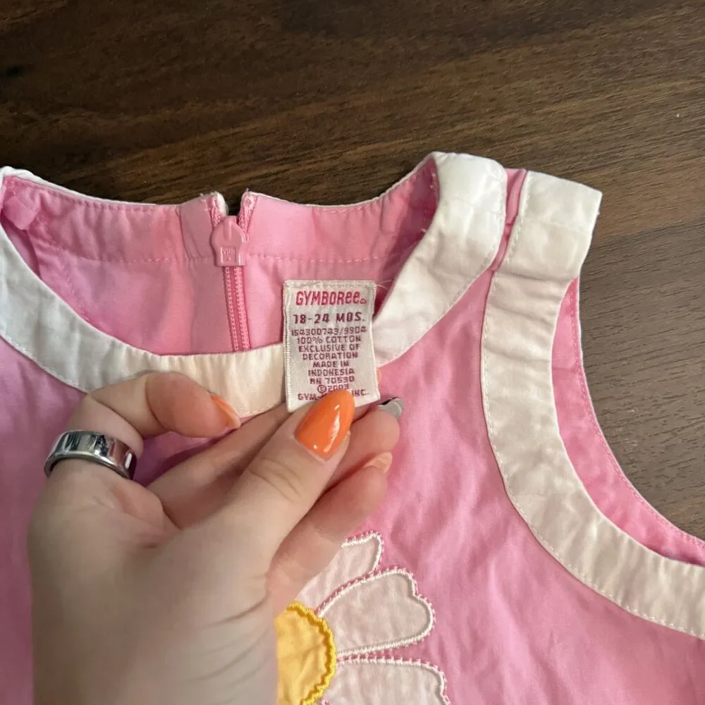 Baby girl vintage gymboree dress